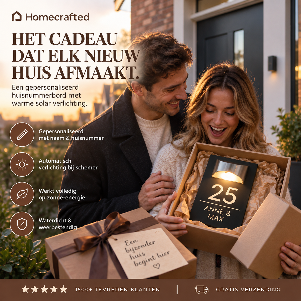 HomeGlow™ | Geef je voordeur de uitstraling die hij verdient