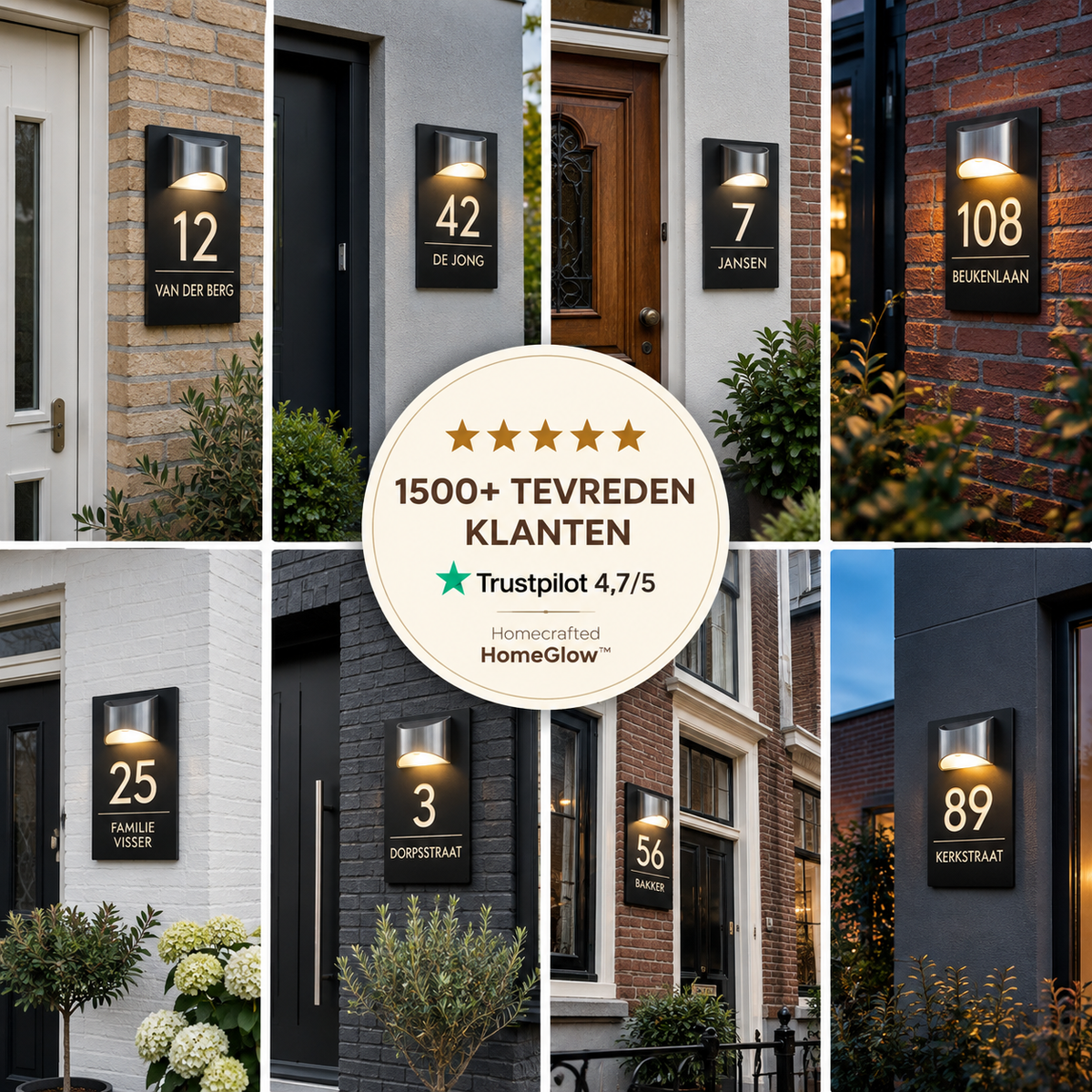 HomeGlow™ | Geef je voordeur de uitstraling die hij verdient
