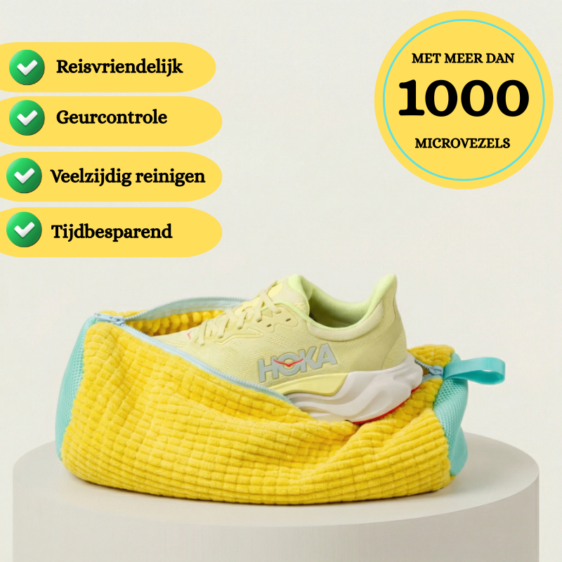 De Schoenenwaszak – Schone schoenen waren nog nooit zo makkelijk