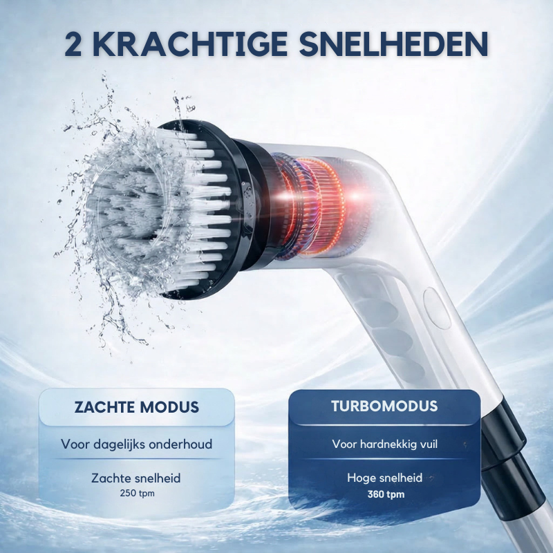 TurboScrub™ | Slim schoonmaken, zonder moeite