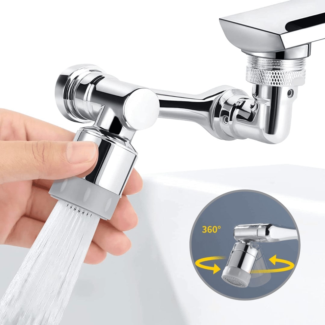 MaxFlow™ | 360° Universele Draaibare Kraanverlenging