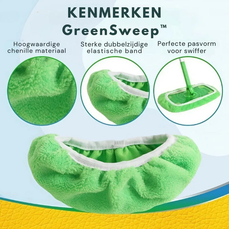 GreenSweep™ - Herbruikbare Mop Voor Swiffer | Nooit meer pads bijkopen
