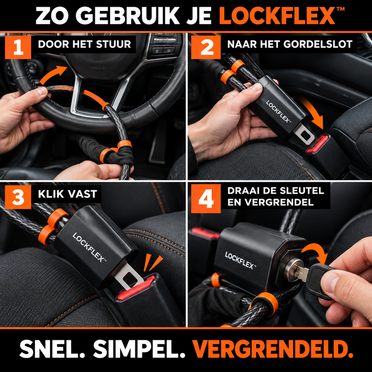 Lockflex™ | Bescherming tegen keyless hacking én diefstal
