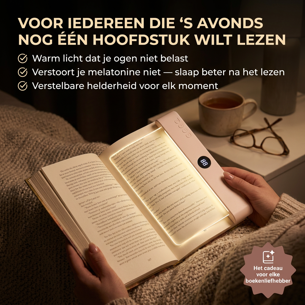 BookLamp | Jouw leesmoment, zonder iemand te storen