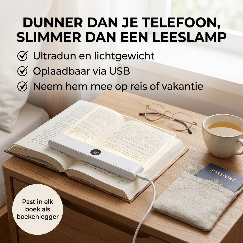 BookLamp | Jouw leesmoment, zonder iemand te storen