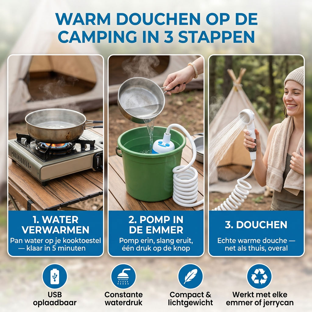 HomeCrafted Draagbare Waterpomp Kit