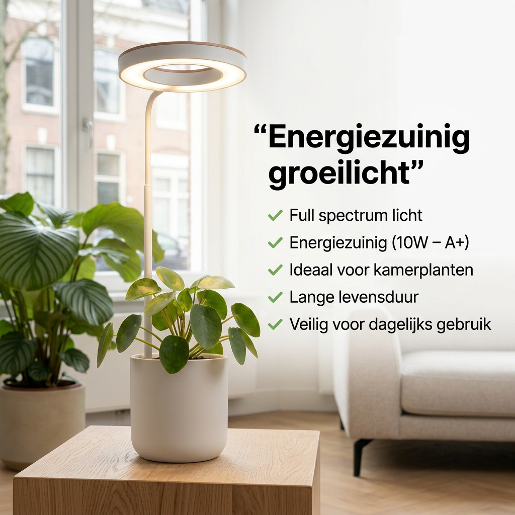 NovaLeaf – Moderne LED-Lamp Voor Kamerplanten