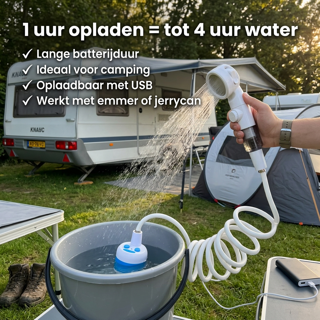 HomeCrafted Draagbare Waterpomp Kit