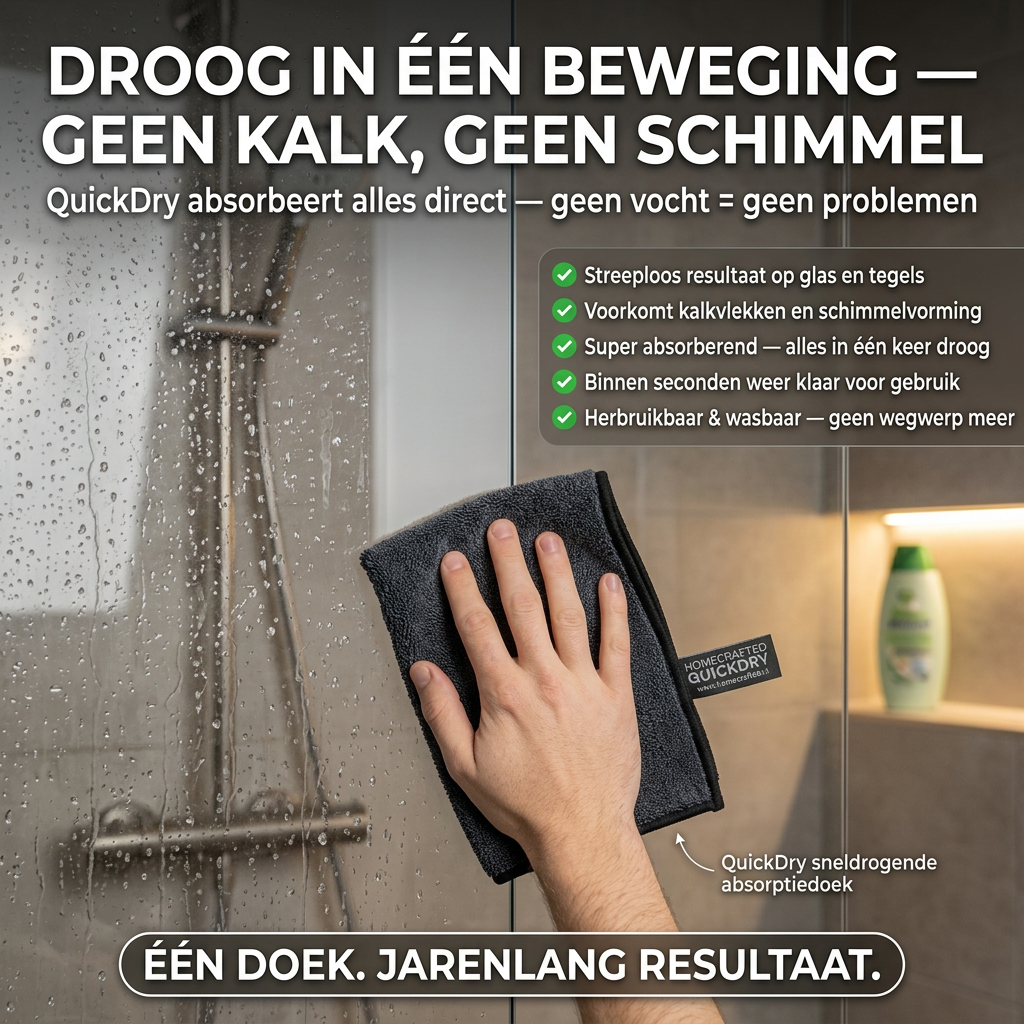 QuickDry | Sneldrogende Absorptie Doek