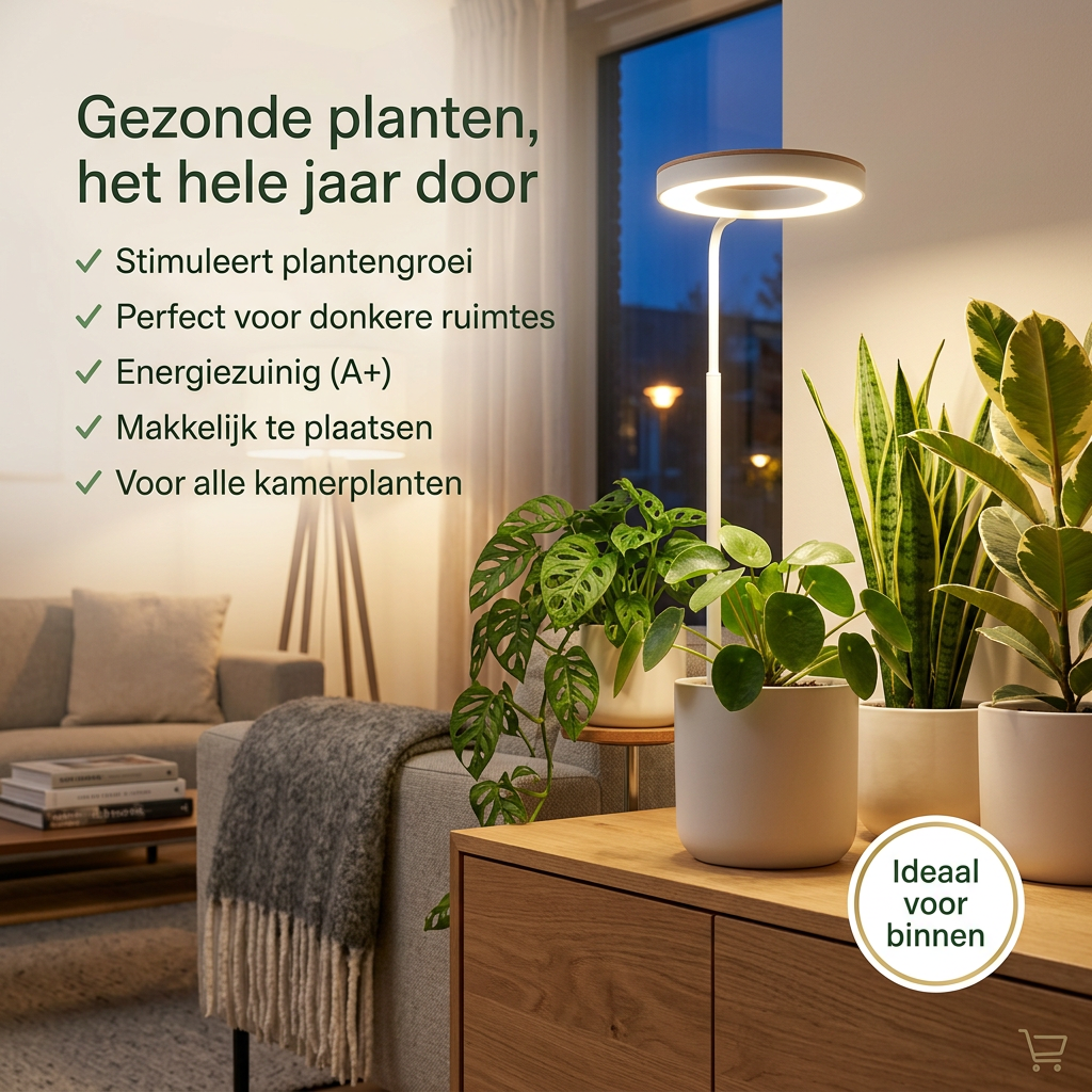 NovaLeaf – Moderne LED-Lamp Voor Kamerplanten