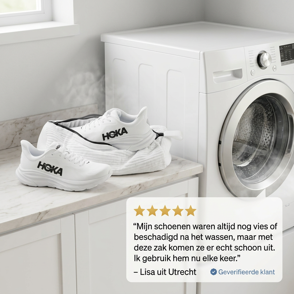 De Schoenenwaszak – Schone schoenen waren nog nooit zo makkelijk