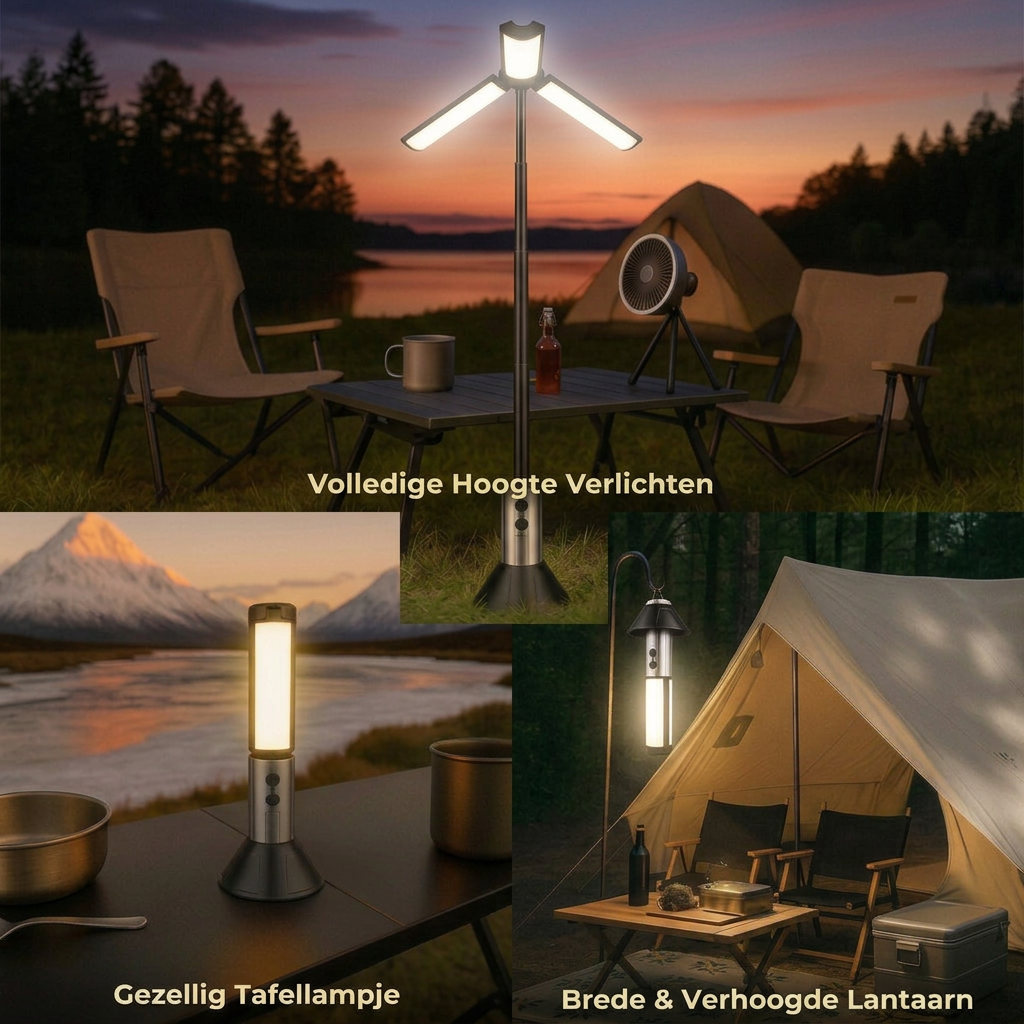NovaCamp Pro | Verlicht je hele camping in één klik