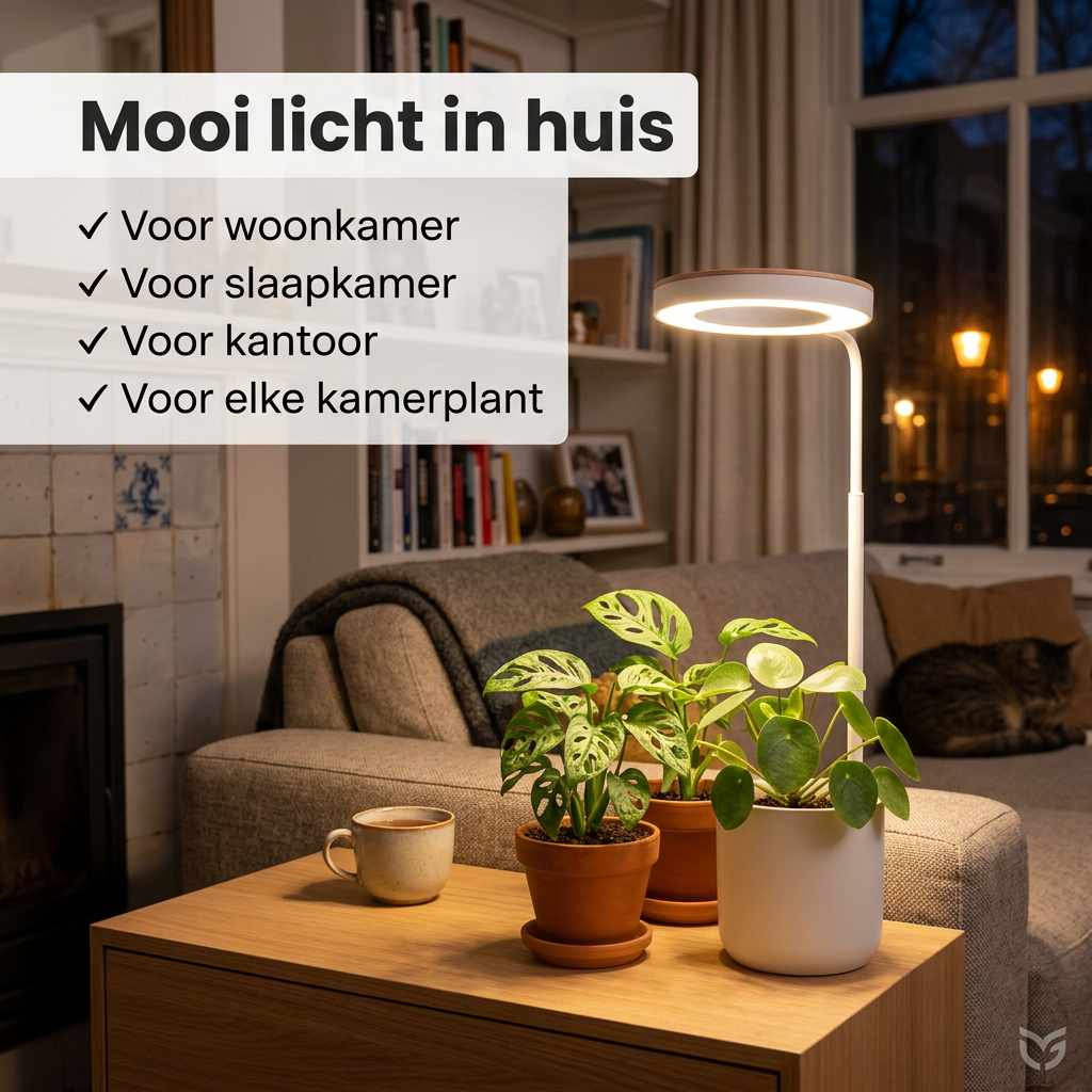 NovaLeaf – Moderne LED-Lamp Voor Kamerplanten