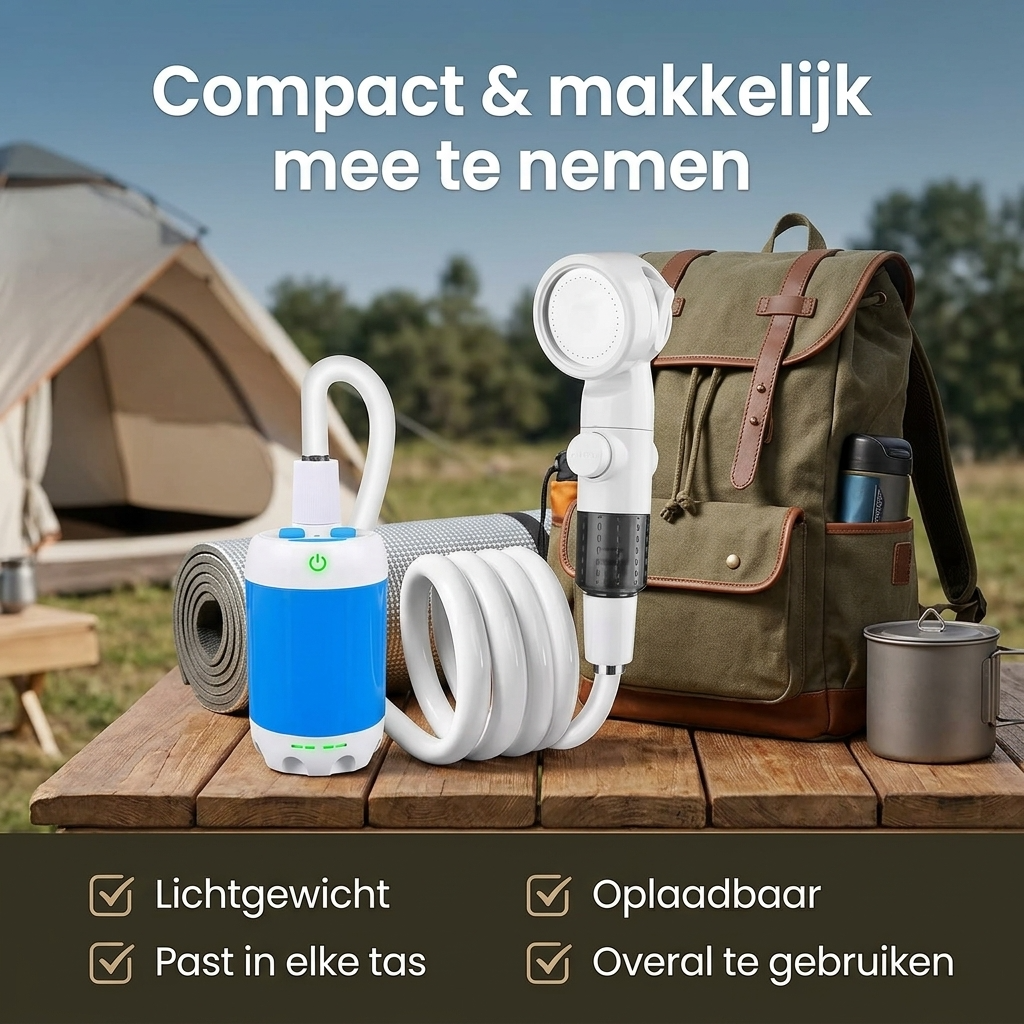 HomeCrafted Draagbare Waterpomp Kit
