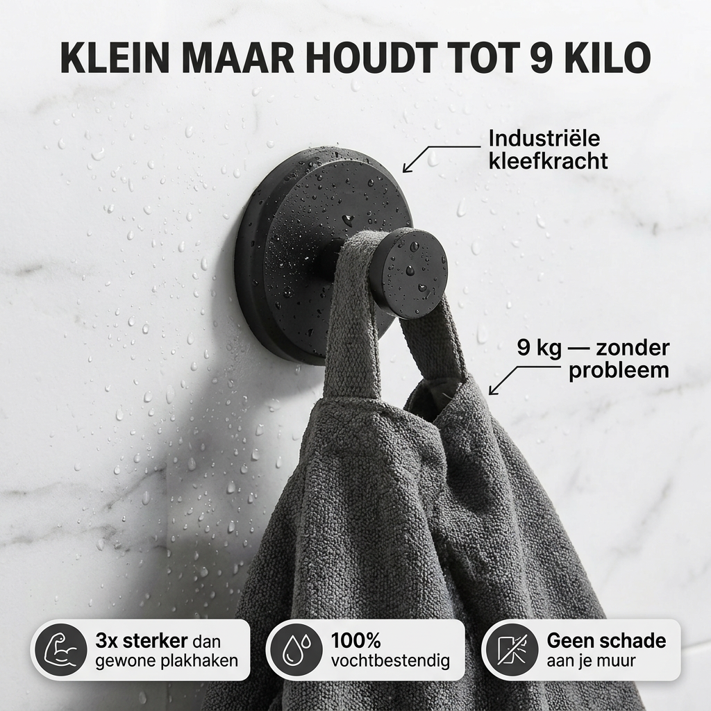 QuickGrip | Boorvrije Haken voor Snel & Gemakkelijk Ophangen