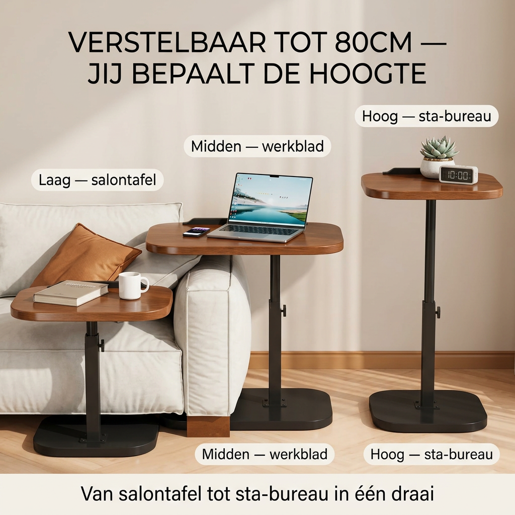 LapStand™ | Van bank naar werkplek in seconden