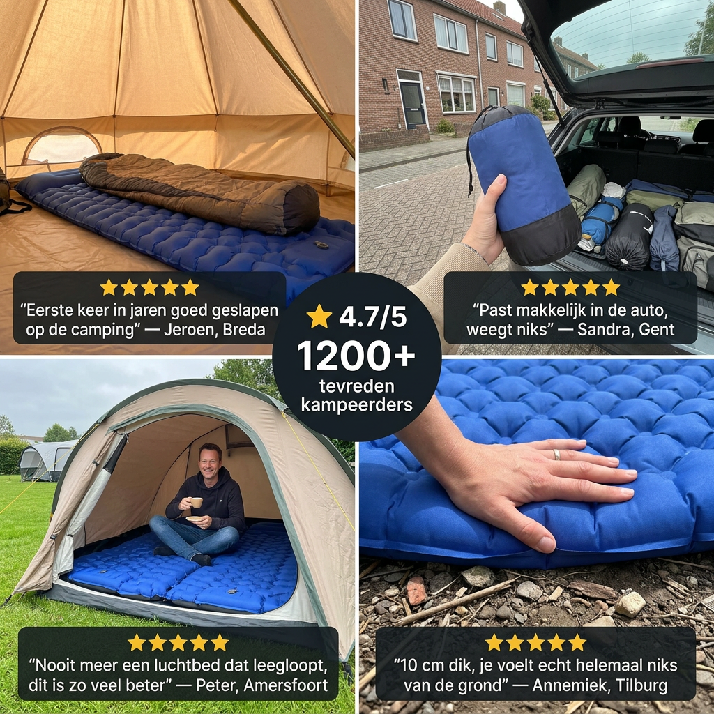 CampRest | Binnen seconden klaar om te slapen