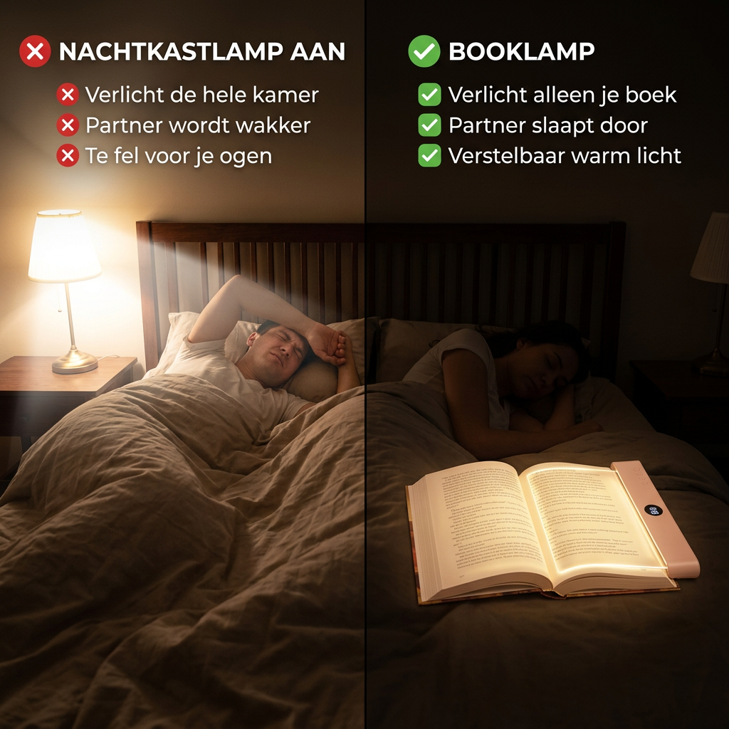 BookLamp | Jouw leesmoment, zonder iemand te storen
