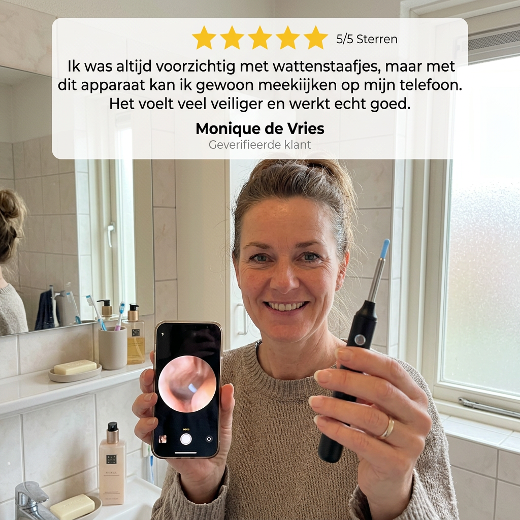 SmartScoop | Innovatief Oorreinigen Met Smartphone‑Weergave