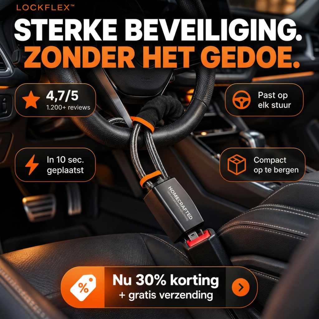 Lockflex™ | Bescherming tegen keyless hacking én diefstal