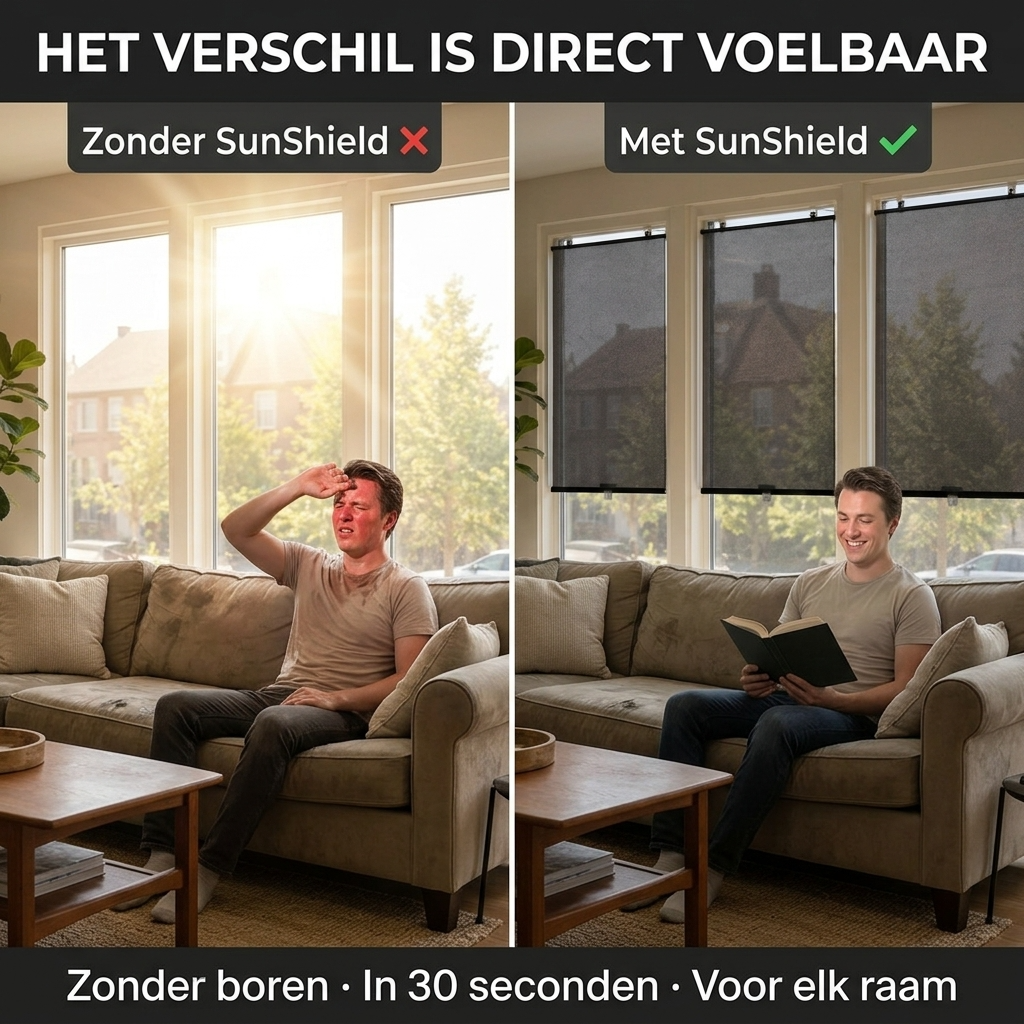 SunShield™ | Stop de hitte. Houd het uitzicht.