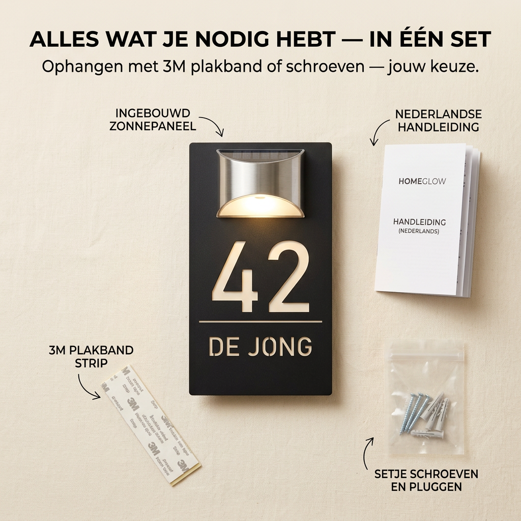 HomeGlow™ | Geef je voordeur de uitstraling die hij verdient