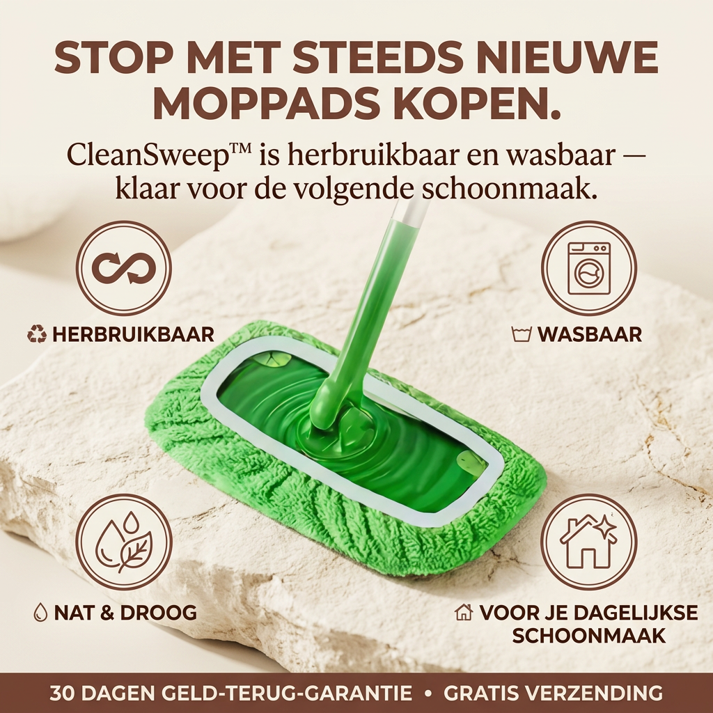 CleanSweep™ | Maak schoonmaken makkelijker én goedkoper