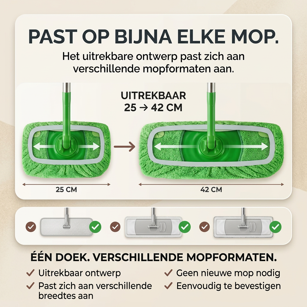CleanSweep™ | Maak schoonmaken makkelijker én goedkoper