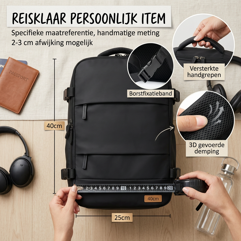 FlyPack™ | Alles mee, niks bijbetalen