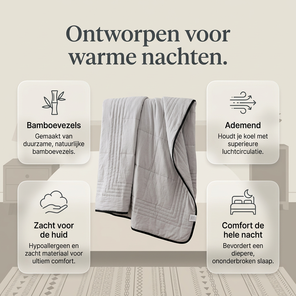 CoolBreeze™ | Slaap koel elke zomernacht
