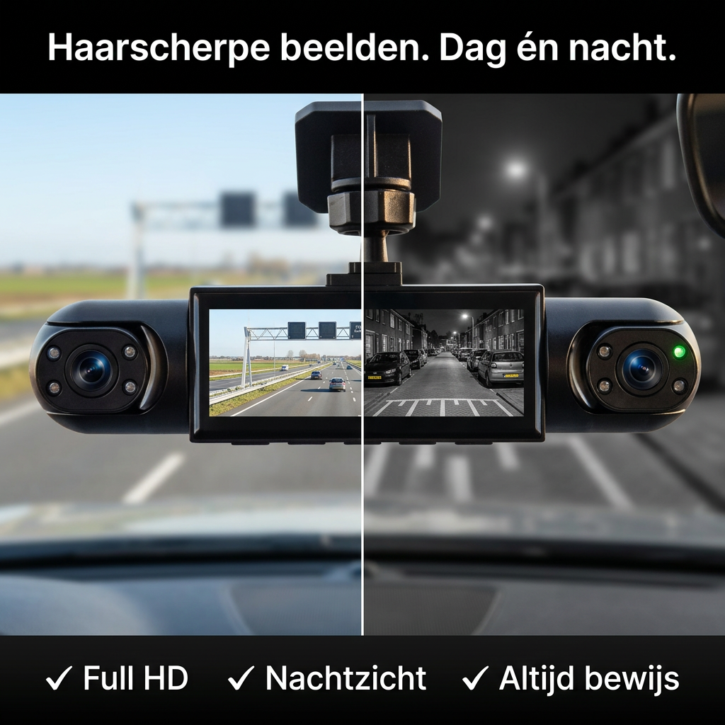 DriveCam™ | Draadloze dashcam die alles ziet rond je auto