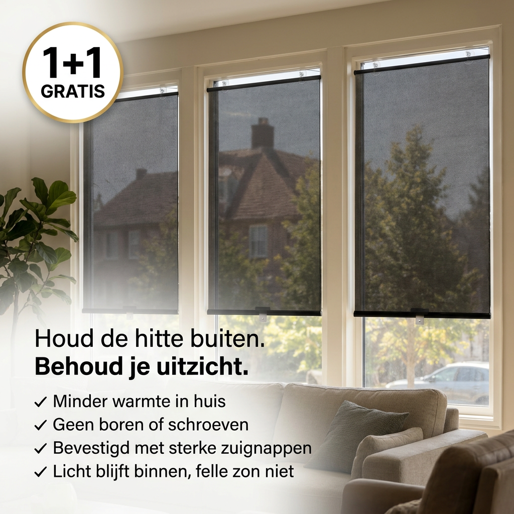 SunShield™ | Stop de hitte. Houd het uitzicht.
