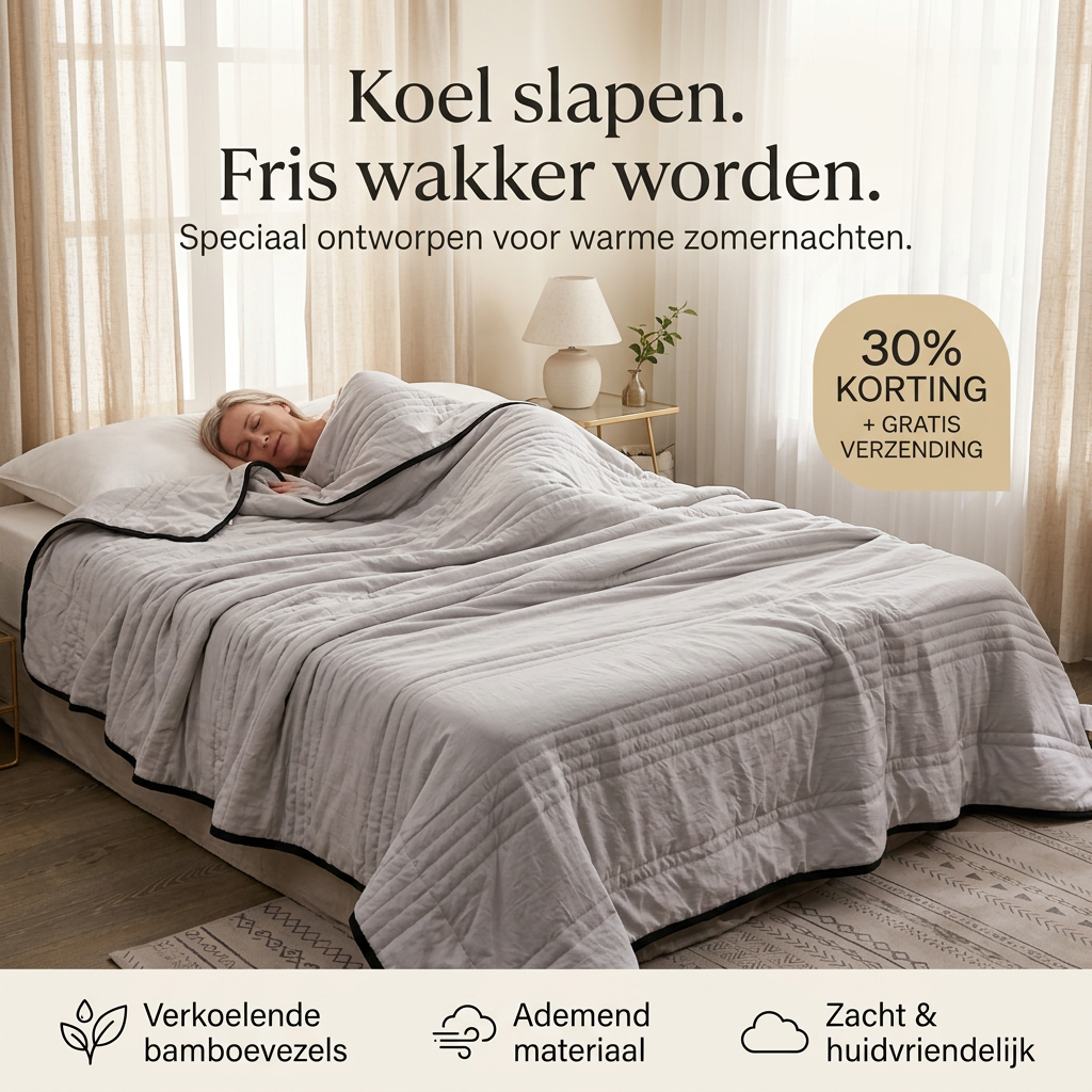 CoolBreeze™ | Slaap koel elke zomernacht