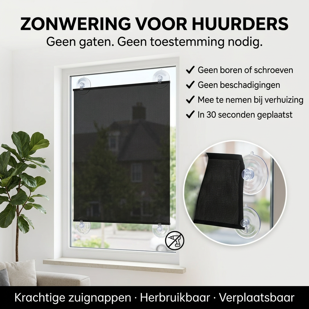 SunShield™ | Stop de hitte. Houd het uitzicht.
