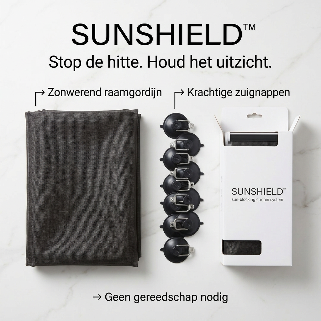SunShield™ | Stop de hitte. Houd het uitzicht.