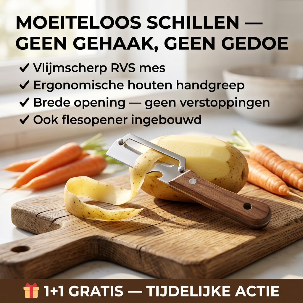 EasyPeel™ | Schil moeiteloos elke groente en fruit