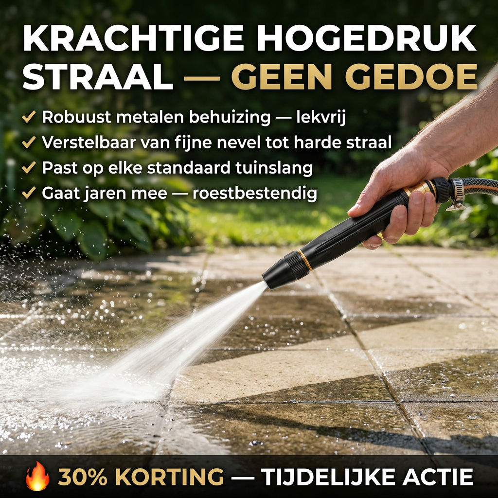 JetMaster™ | Krachtige straal voor elke schoonmaakklus