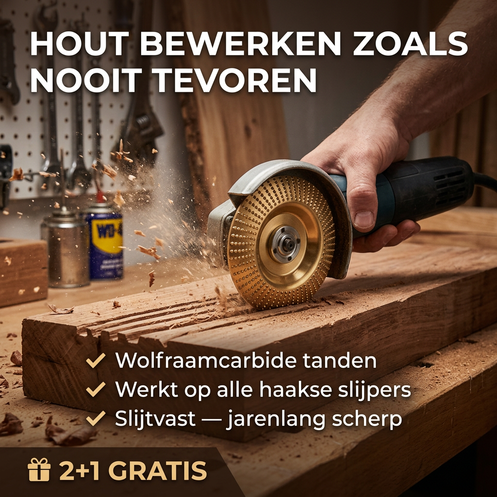 BuffMaster™ | Vorm hout in minuten in plaats van uren