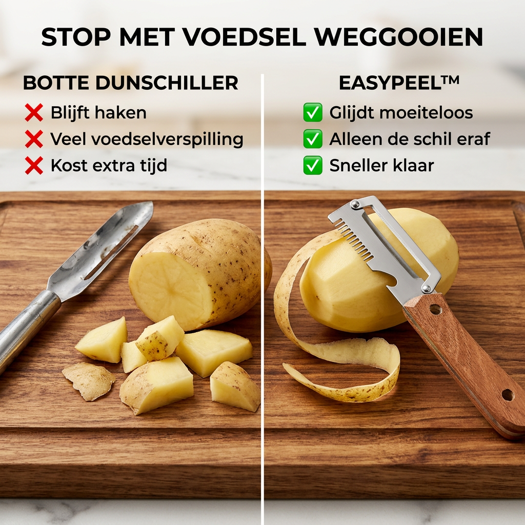 EasyPeel™ | Schil moeiteloos elke groente en fruit