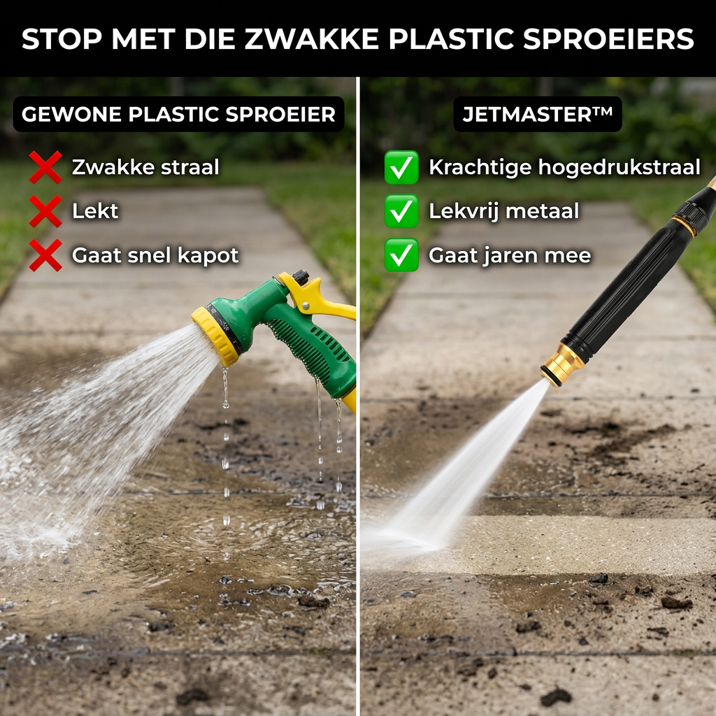 JetMaster™ | Krachtige straal voor elke schoonmaakklus