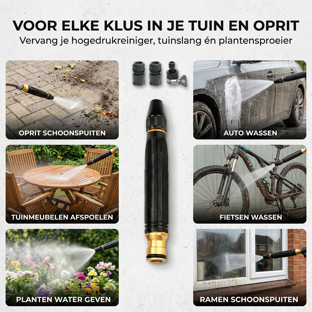 JetMaster™ | Krachtige straal voor elke schoonmaakklus