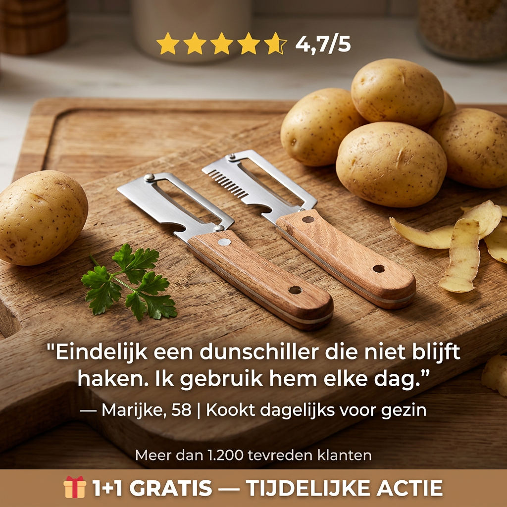 EasyPeel™ | Schil moeiteloos elke groente en fruit