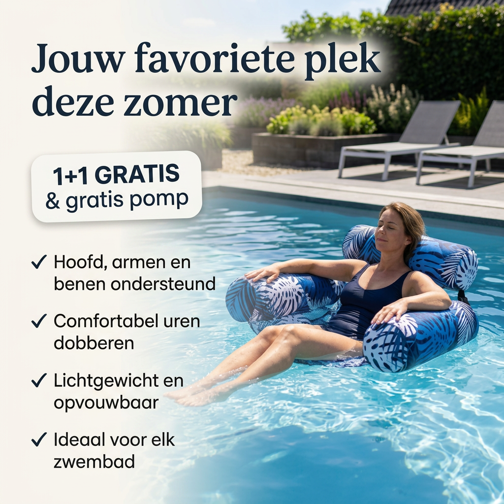 DriftLounge™ | Verander elk zwembad in jouw privé lounge
