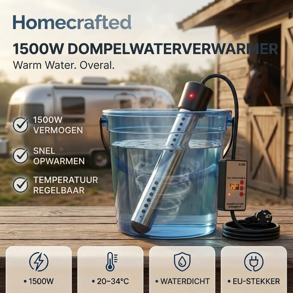 1500W Dompelverwarmer