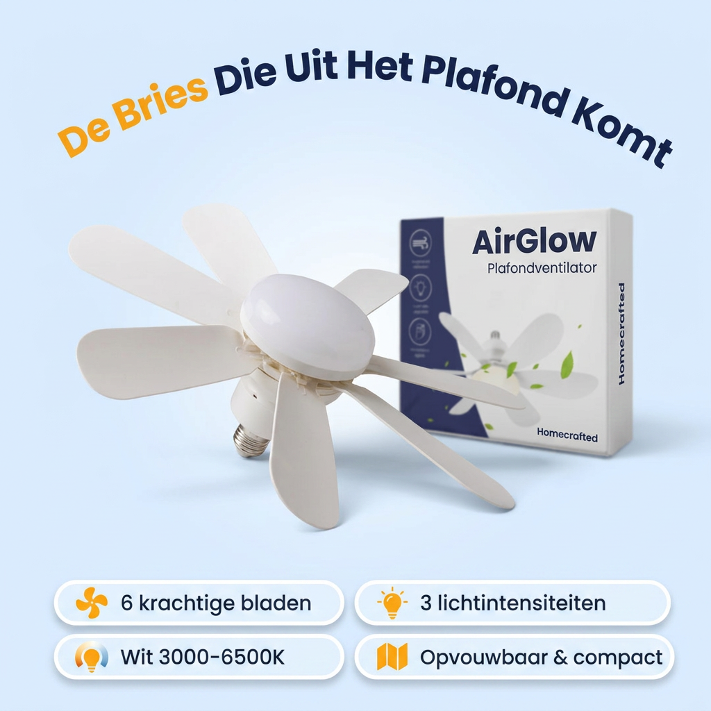 AirGlow™ | Verkoeling en licht met één klik