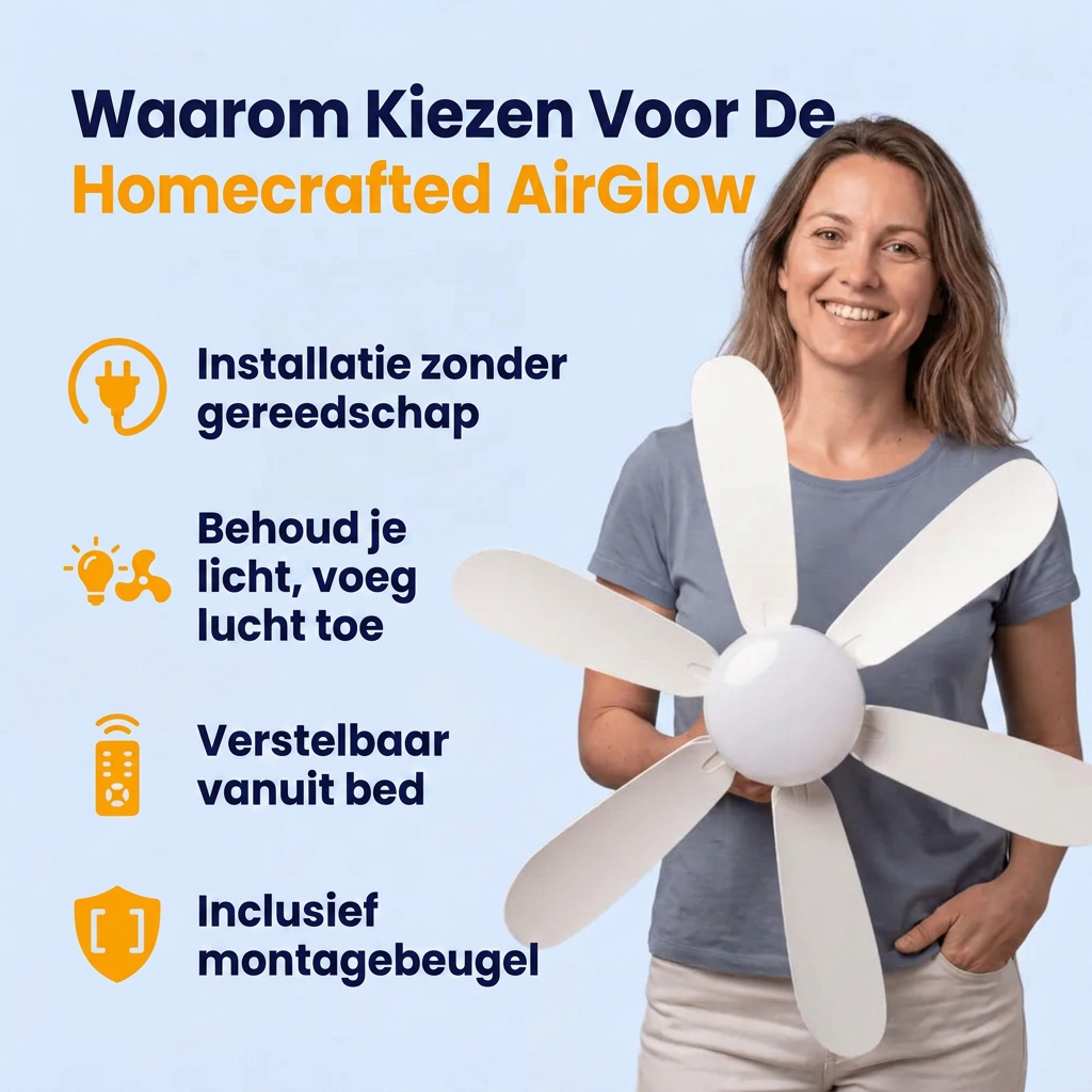 AirGlow™ | Verkoeling en licht met één klik
