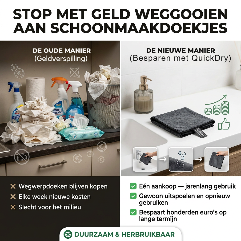 QuickDry | Sneldrogende Absorptie Doek