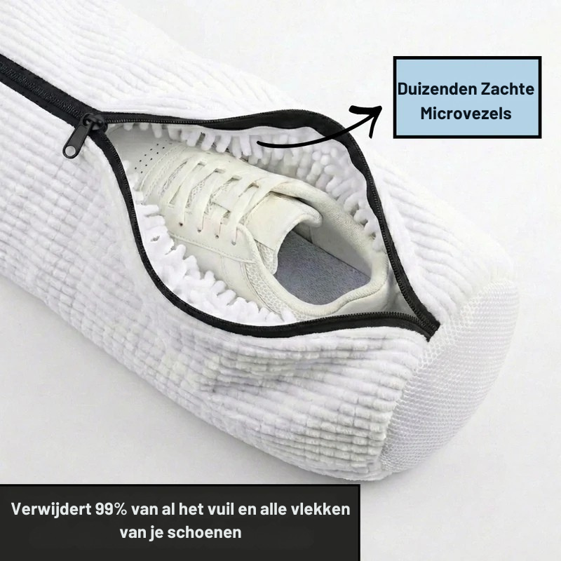 De Schoenenwaszak – Schone schoenen waren nog nooit zo makkelijk