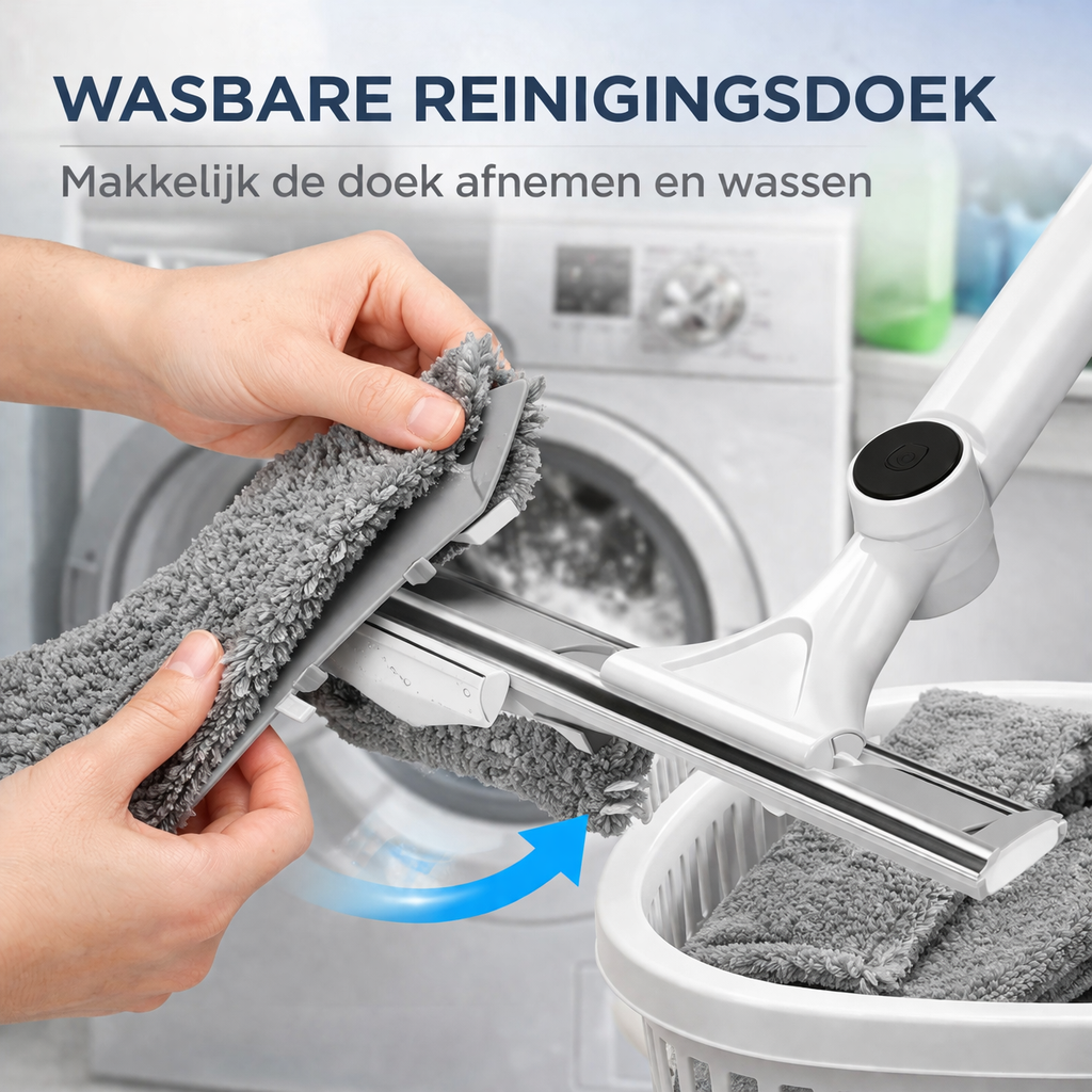 EasyWipe™ | Ramen Wassen Zonder Ladder, Streepvrij in Één Haal