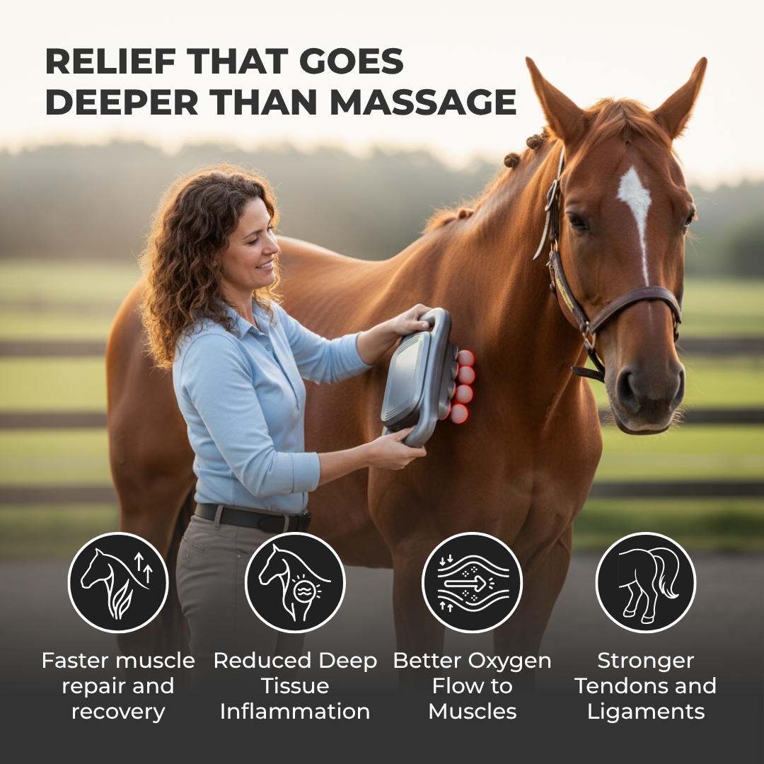 EquiPulse™ | Paardenmassage Gun